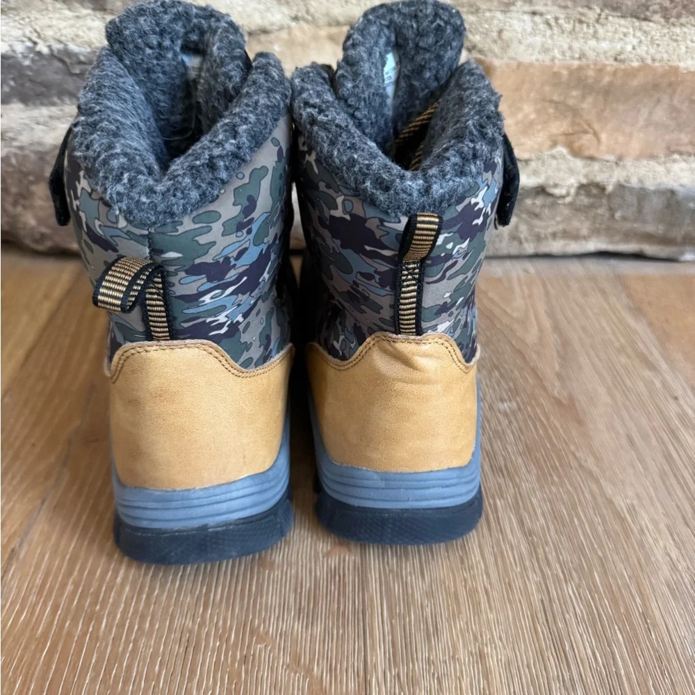 Thermolite NEW All In Motion Black Tan Camo Big Kids Sz4 Winter Boots pricefirm